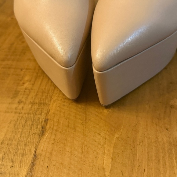 ANDREA WAZEN Double Jeu 165MM Platform Mary Jane Pumps Pink Size 40 - Picture 3 of 16